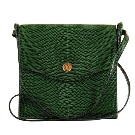 Mini Clasp bag in lizard 